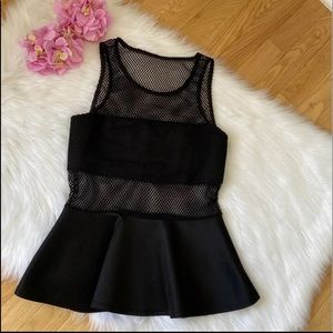 Charlotte Russe dress sleeveless top black top